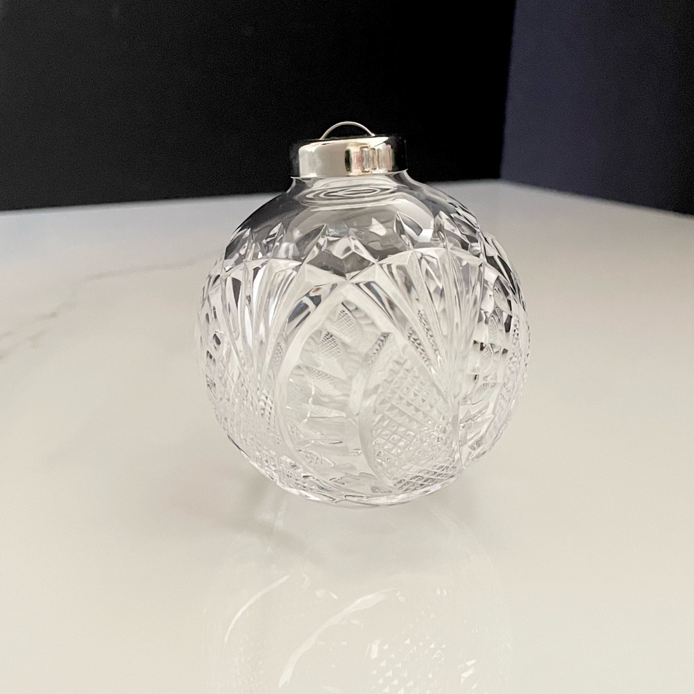 Seahorse Bauble Ornament by Waterford Crystal
